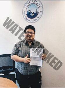 Client Apply Singapore PR Approved #7