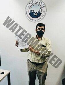 Client Apply Singapore PR Approved #8